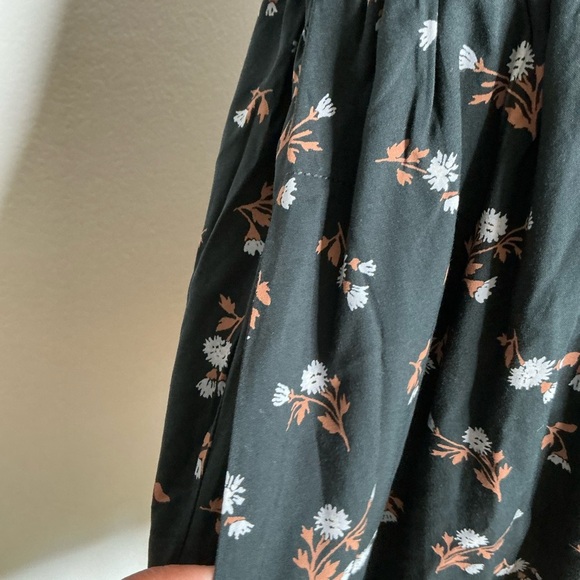 Madewell Petite Challis Sophia Mini Dress is Woodland Floral Size Small - Picture 9 of 15